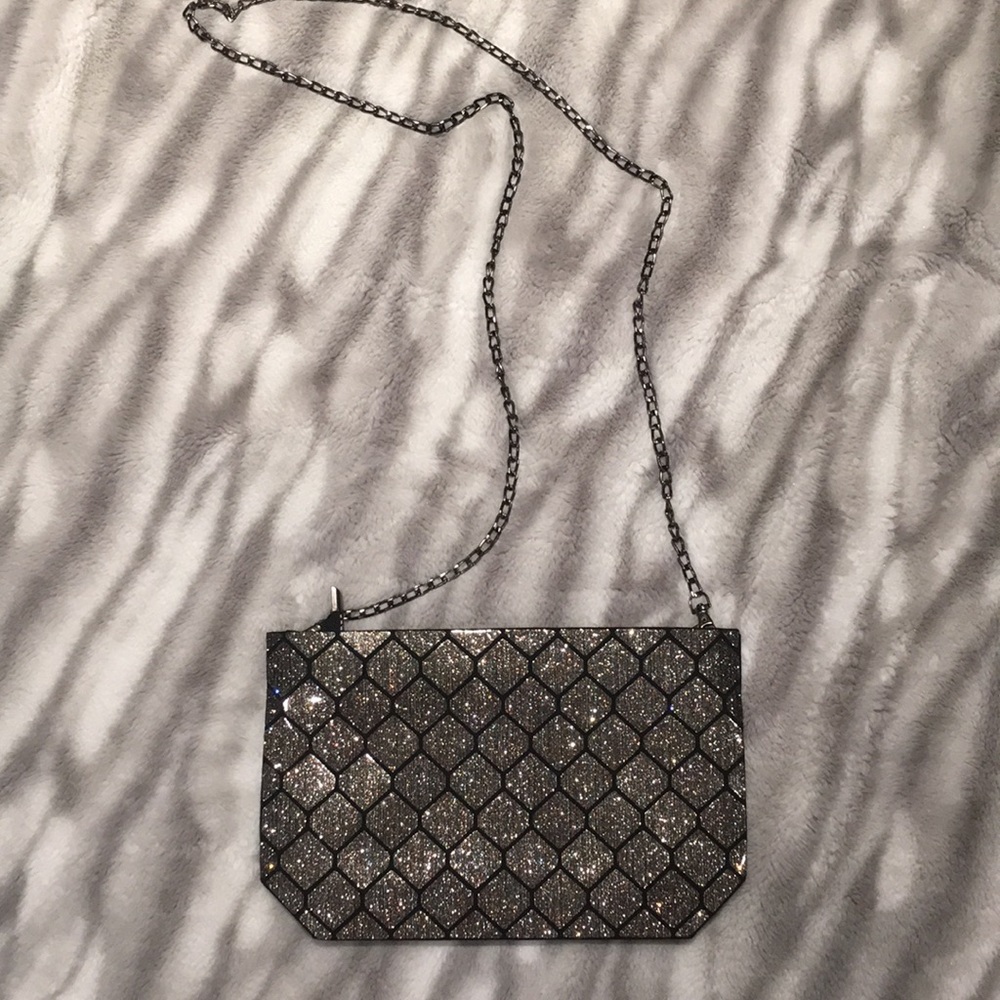 NWT Patrizia Luca Glitter Clutch/crossbody bag!!